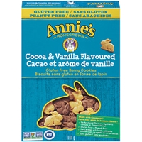 Annie's Homegrown Bunny Cookies Gluten Free Canadian Cocoa & Vanilla Bunny Cookies Gluten Free Food Product Image