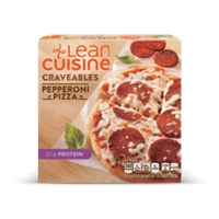 Lean Cuisine Craveables Pepperoni Pizza Food Product Image