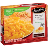 Stouffer's Satisfying Servings Macaroni & Cheese Packaging Image