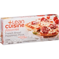Lean Cuisine Favorites French Bread Pepperoni Pizza Food Product Image