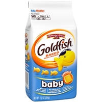 Pepperidge Farm Goldfish Baby Cheddar Baked Snack Crackers Packaging Image