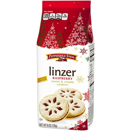 Pepperidge Farm Holiday Raspberry Linzer Cookies Product Image