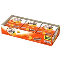 Pepperidge Farm Goldfish Cheddar Baked Snack Crackers 9 Pack