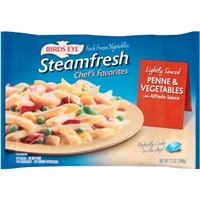 Birds Eye Steamfresh Chef's Favorites Penne & Vegetables with Alfredo Sauce Food Product Image