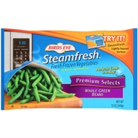 Bird's Eye Steamfresh Whole Green Beans Food Product Image