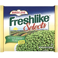 Freshlike Frozen Vegetables Selects Petite Sweet Peas Food Product Image