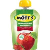 Mott's Snack & Go Strawberry Applesauce - 4 Ct Product Image