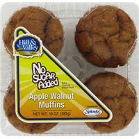 Hill & Valley Apple Walnut Muffins Food Product Image