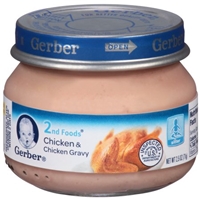 Gerber 2Nd Foods Chicken & Chicken Gravy Product Image