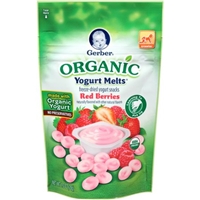 Gerber Organic Yogurt Melts Red Berries Product Image
