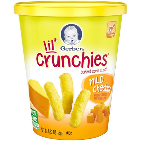 Gerber Baked Corn Snack Food Product Image