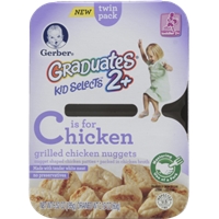 Gerber Graduates 2 + Chicken Nuggets Food Product Image