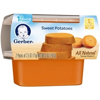 Gerber All Natural 1st Foods Sweet Potatoes - 2 PK Product Image