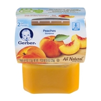 Gerber 2nd Foods Peaches - 2 CT