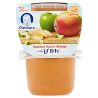 Gerber 3rd Foods, Banana Apple Mango with Lil Bits Food Product Image