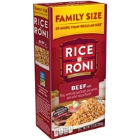 Rice A Roni Beef Flavor Rice Family Size Food Product Image