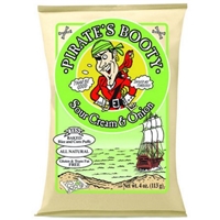 Pirate's Booty Rice And Corn Puffs Sour Cream & Onion Product Image