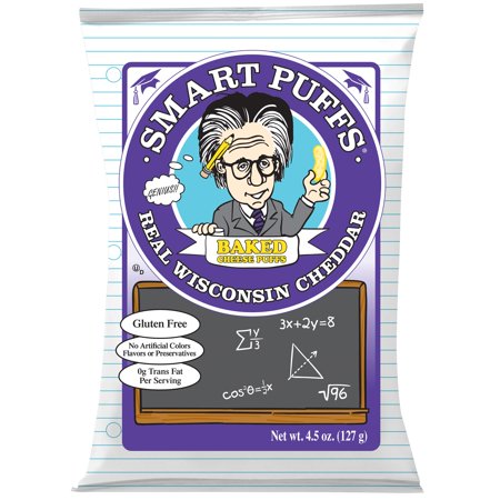 Smart Puffs Baked Cheese Puffs Real Cheddar Product Image