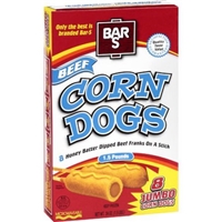 Bar S Corn Dogs Beef, Jumbo Allergy and Ingredient Information