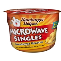 Hamburger Helper Cheeseburger Macaroni Microwave Singles Product Image