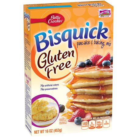 Betty Crocker Bisquick Pancake & Baking Mix Gluten Free Food Product Image