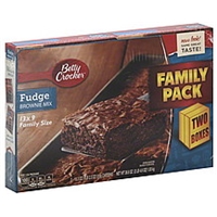 Betty Crocker Brownie Mix Fudge, Family Pack Food Product Image