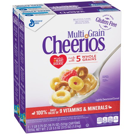 Multi Grain Cheerios Cereal Product Image
