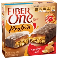 Fiber One Protein Chewy Bars Caramel Nut - 5 CT