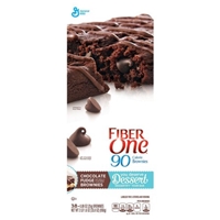 Fiber One 90 Calorie Chocolate Fudge Brownies 38-0.89 oz. Packs Food Product Image