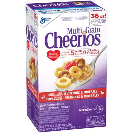 Multi Grain Cheerios Cereal Multi Grain Allergy and Ingredient Information