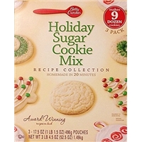 Betty Crocker Holiday Sugar Cookie Mix Food Product Image
