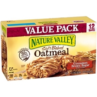 Nature Valley Oatmeal Squares Soft-Baked, Cinnamon Brown Sugar, Value Pack Product Image