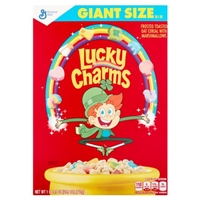 Lucky Charms Cereal Giant Size Allergy and Ingredient Information