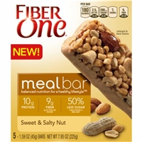 Fiber One Sweet & Salty Nut Meal Bar Product Image