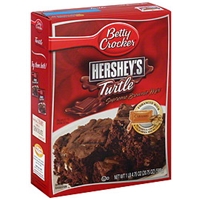 Betty Crocker Brownie Mix Supreme, Hershey's Turtle Food Product Image