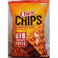 Chex Chex, Big Crispy Puffs Multigrain Chips, Mesquite Bbq Product Image