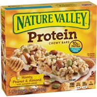 Nature Valley Protein Honey Peanut & Almond Chewy Bars Product Image