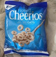 Frosted Cheerios Cereal Food Product Image