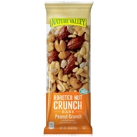 Nature Valley Roasted Nut Crunch Peanut Crunch Nut Bars 1.24 oz. Pack Food Product Image