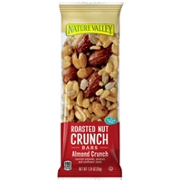 Nature Valley Roasted Nut Crunch Almond Crunch Nut Bars 1.24 oz. Pack Food Product Image