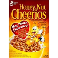 Honey Nut Cheerios Gluten Free Cereal Family Size 2 Pack 21.6 oz Boxes 