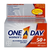 One A Day Women's Multivitamin 50+ Healthy Advantage Tablets - 65 CT Food Product Image