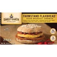 Sweet Earth Sandwich Vegan, Breakfast, Farmstand Flaxbread Product Image