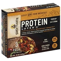 Sweet Earth Burrito Functional Breakfast, Protein Lover's, 3 Pack Product Image