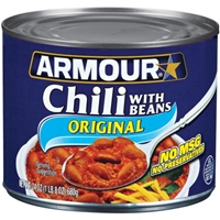 Armour Chili W/Beans Food Product Image