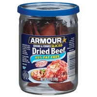 95% FAT FREE DRIED BEEF, 95% FAT FREE Product Image