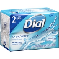 Dial Sprng Water Bar Soap Food Product Image