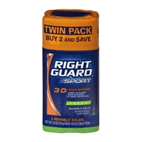 Right Guard Sport 3-D Odor Defense Fresh Invisible Solid Deodorant Twin Pack - 2 Ct Product Image