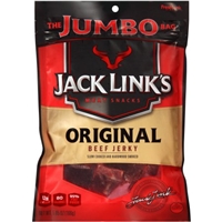 Jack Link's Meat Snacks Beef Jerky Original Jumbo Bag Product Image