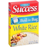 Success White Rice Boil-In-Bag, Enriched, Precooked Product Image